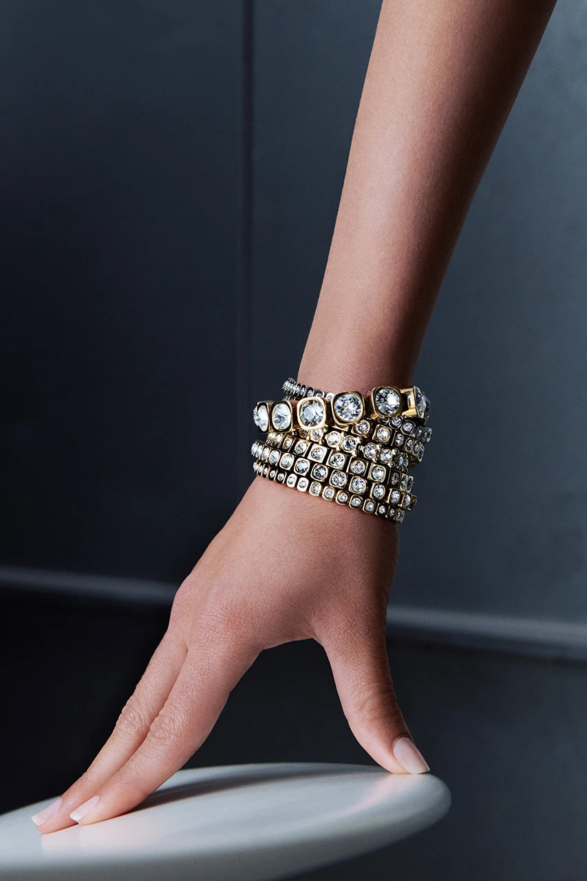 Dyrberg/Kern Cory Bracelet in Crystal-cameo boutique – Cameo Boutique