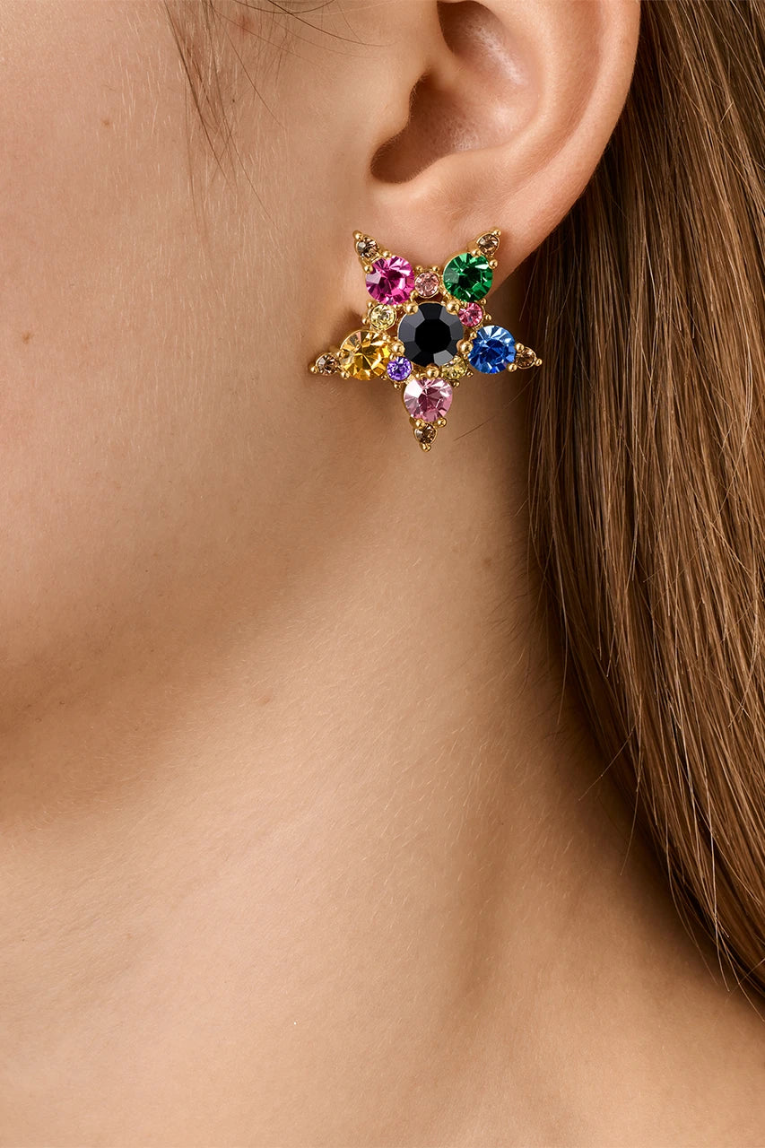 Dyrberg/Kern Gemini Earrings in Rainbow-Cameo boutique – Cameo