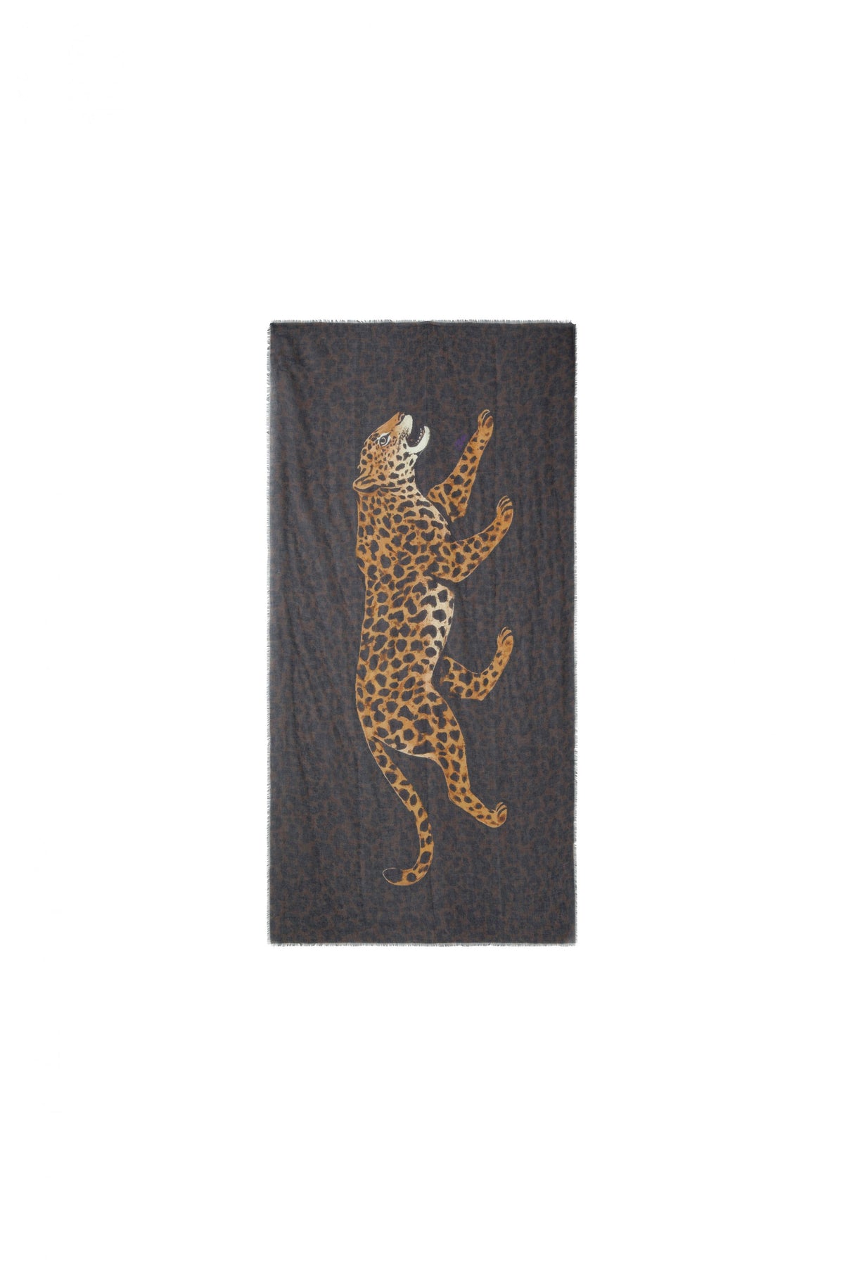Oui Scarf in Animal Print 99115