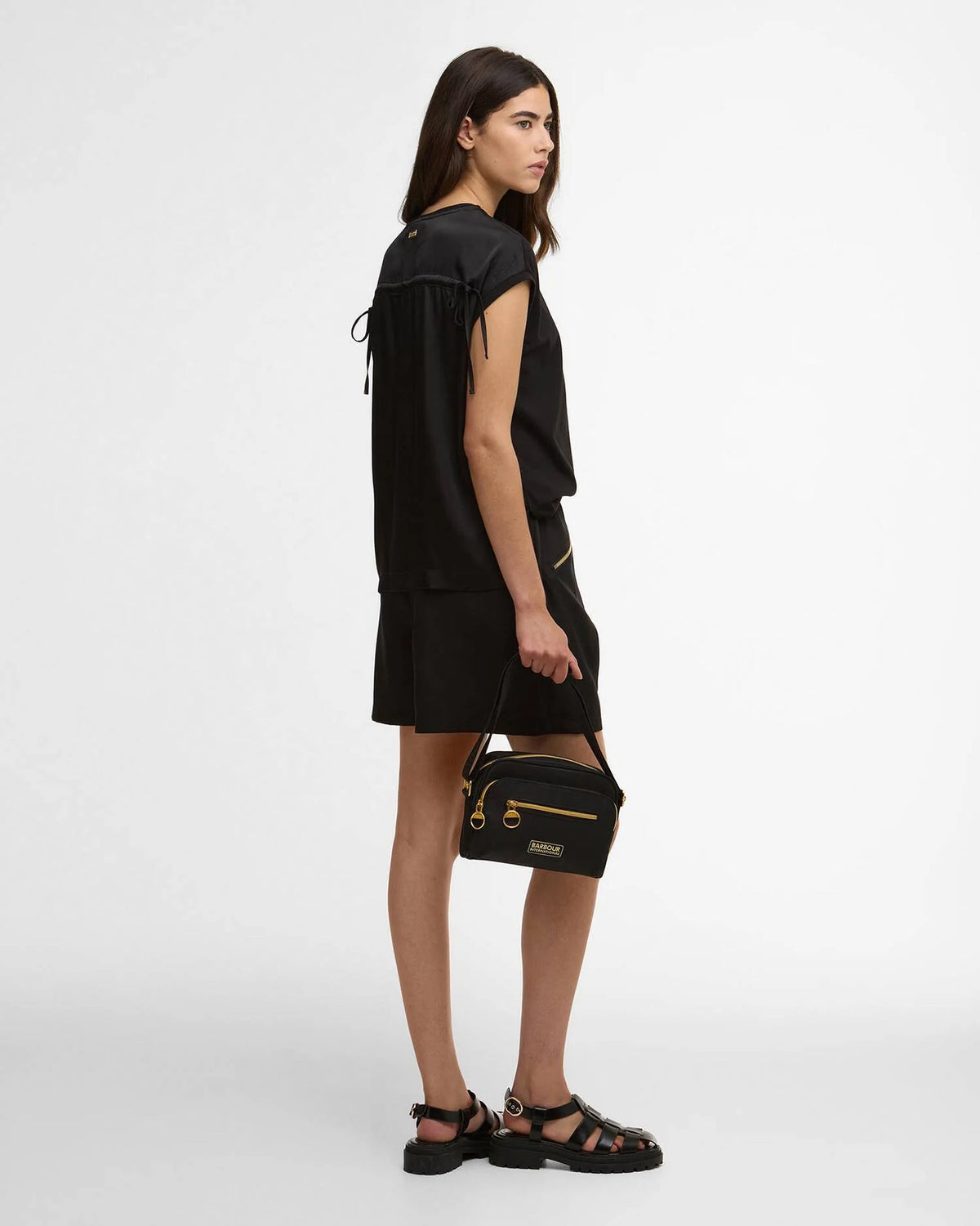 Barbour International Brianna Top In Black