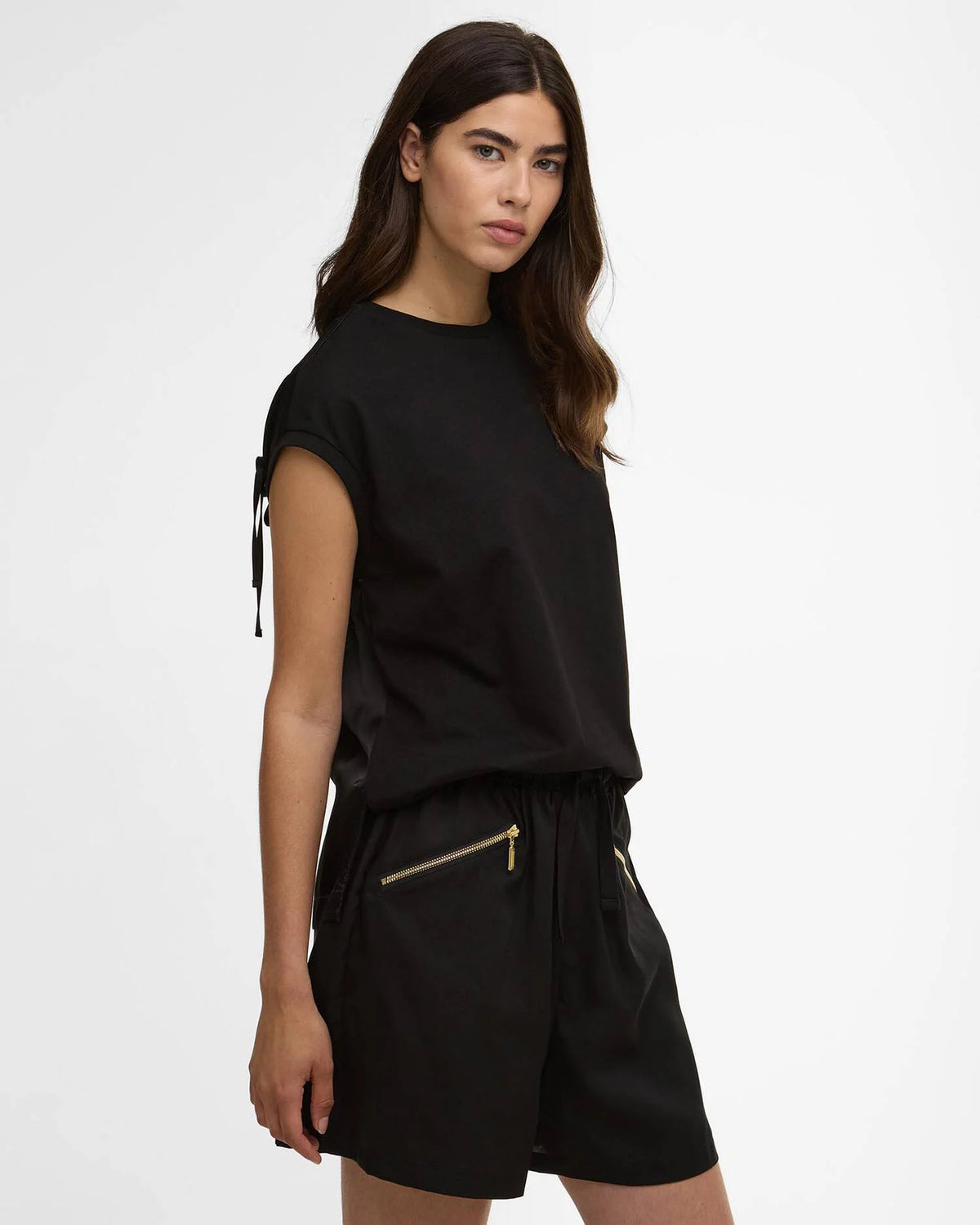 Barbour International Brianna Top In Black