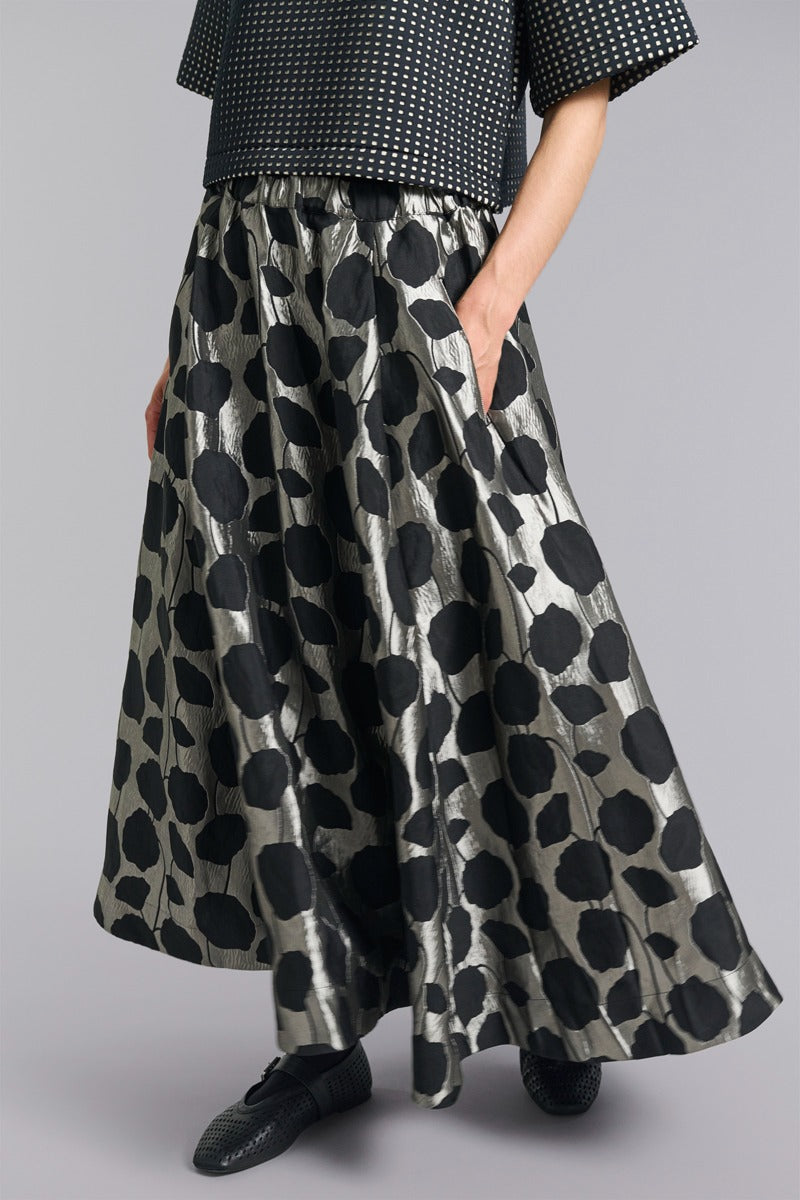 Bitte Kai Rand Flowerbomb Skirt In Stone/Black