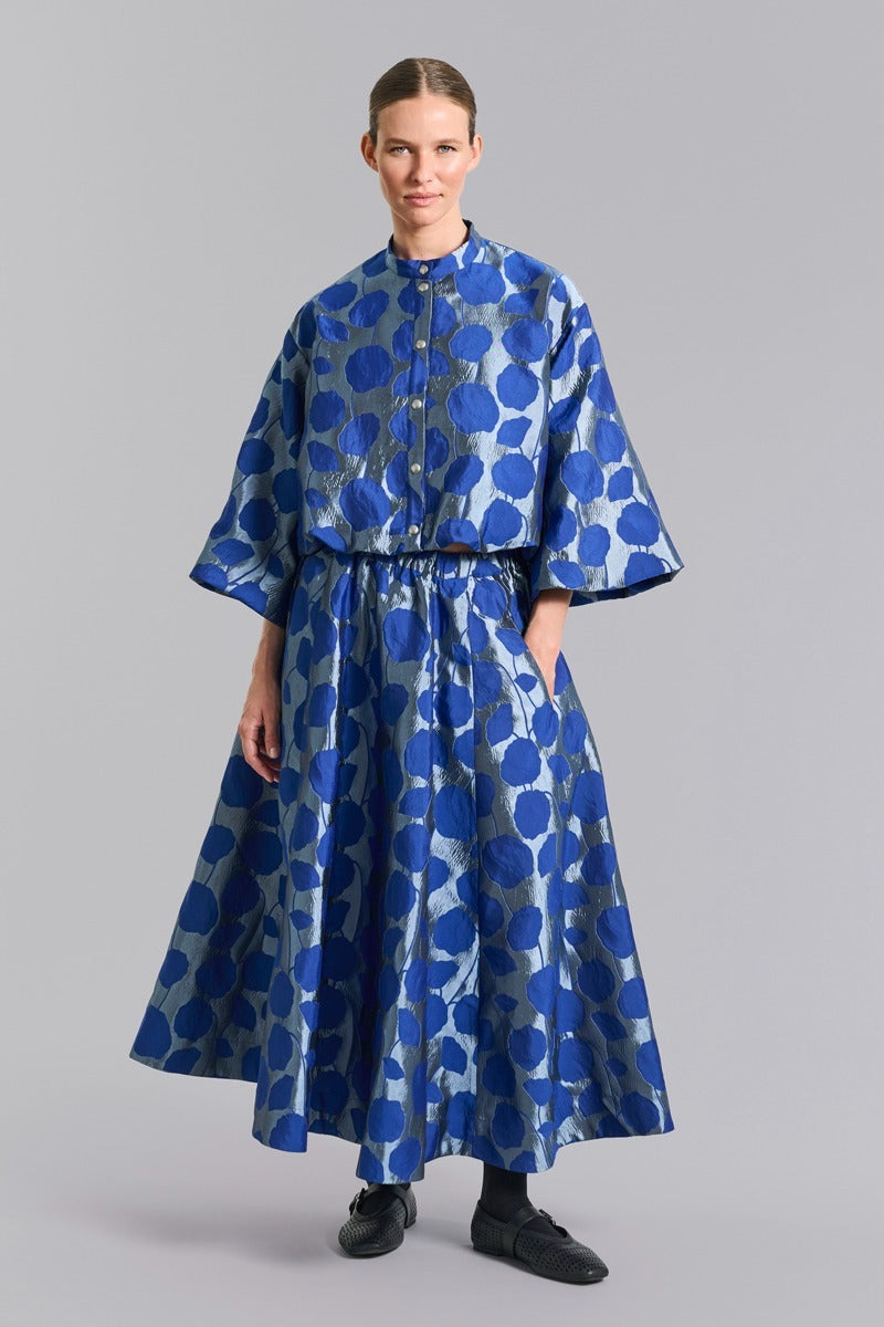 Bitte Kai Rand Flowerbomb Skirt In Fresh Blue