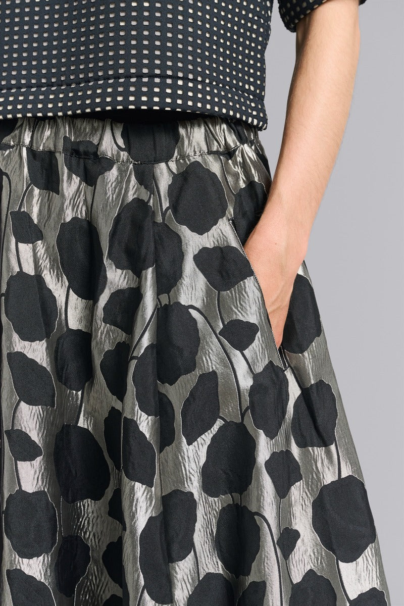 Bitte Kai Rand Flowerbomb Skirt In Stone/Black