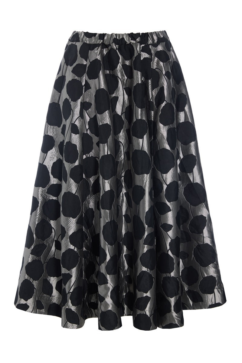 Bitte Kai Rand Flowerbomb Skirt In Stone/Black