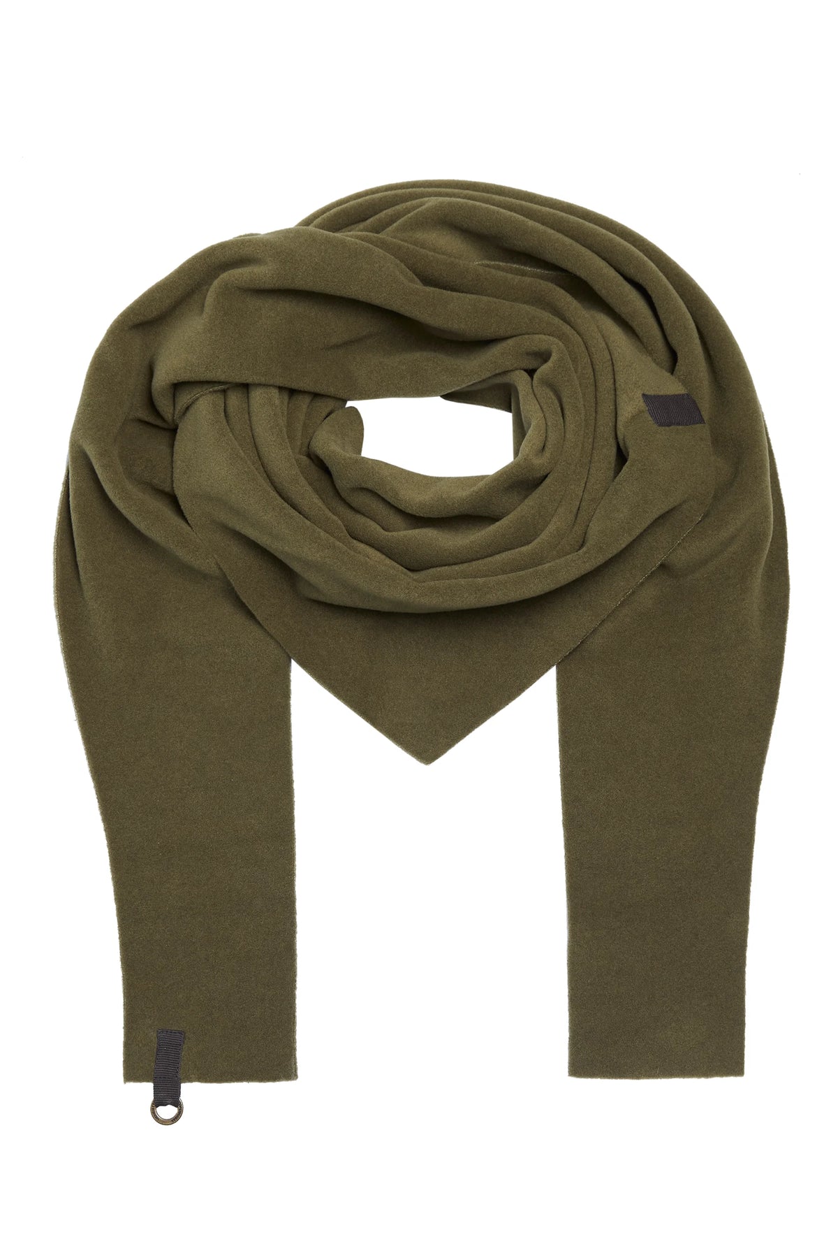 Henriette Steffensen Scarf Triangle In Moss