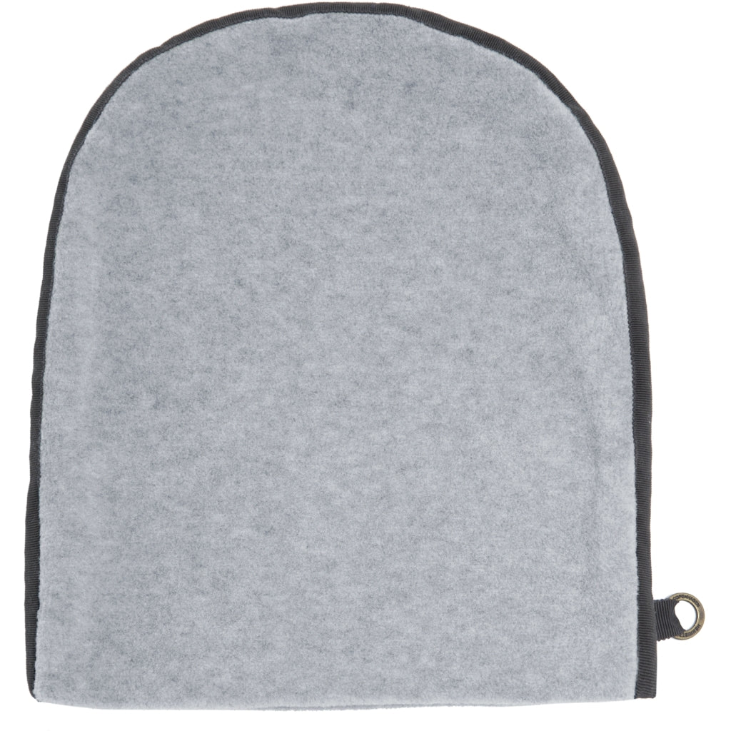 Henriette Steffensten Double Folded Hat in Light Grey