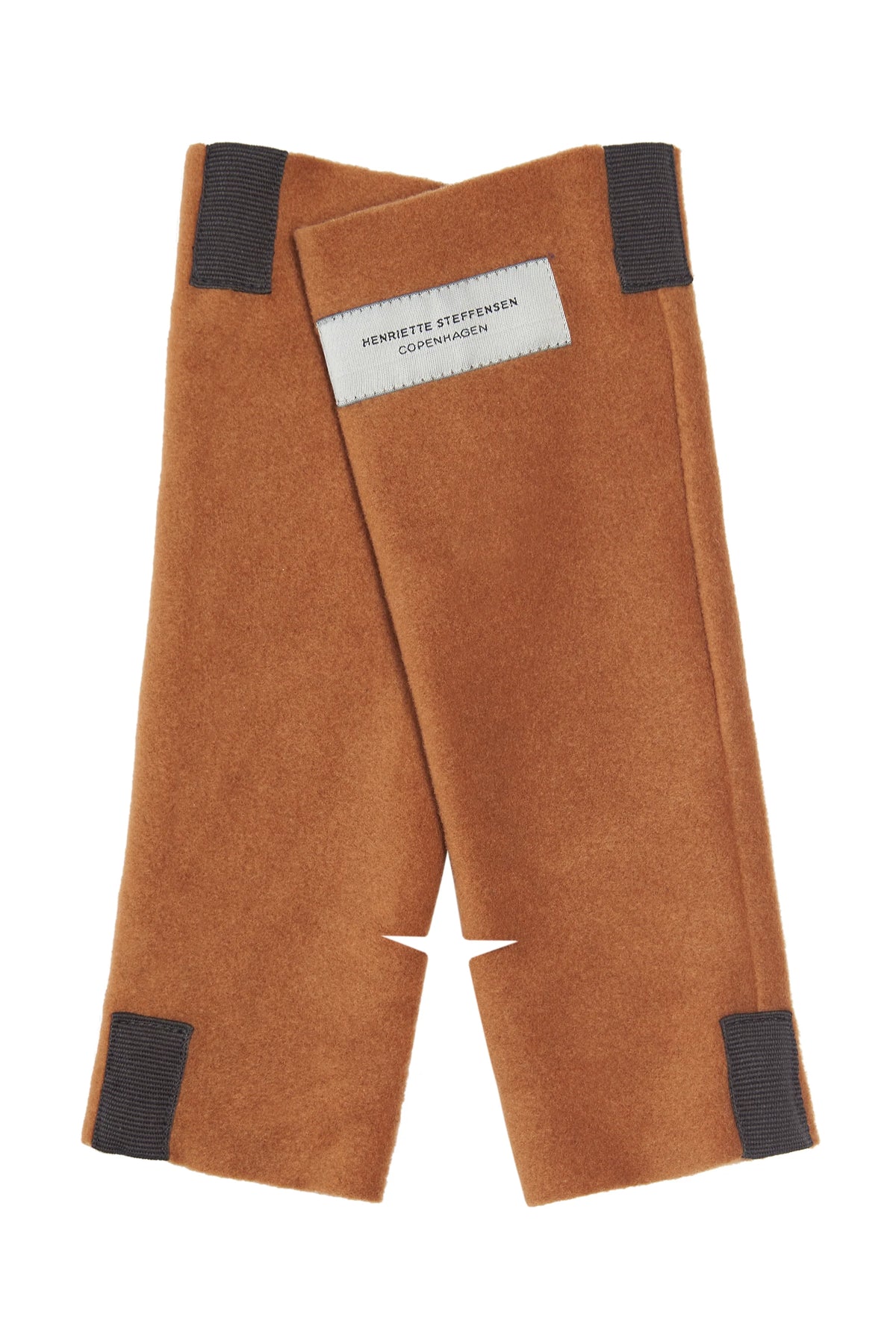 Henriette Steffensen Wrist Warmer In Rust