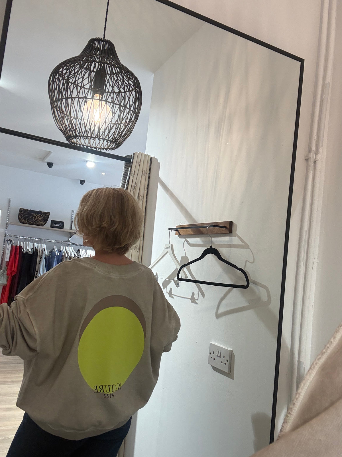 Liv Bergen Organic Circle Sweatshirt in Nature