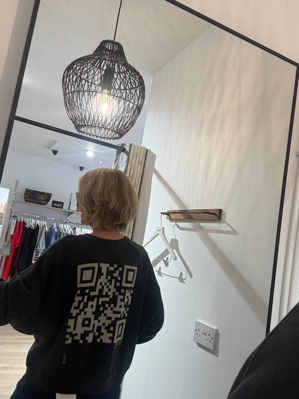 Liv Bergen Graz Sweatshirt in Washed Black