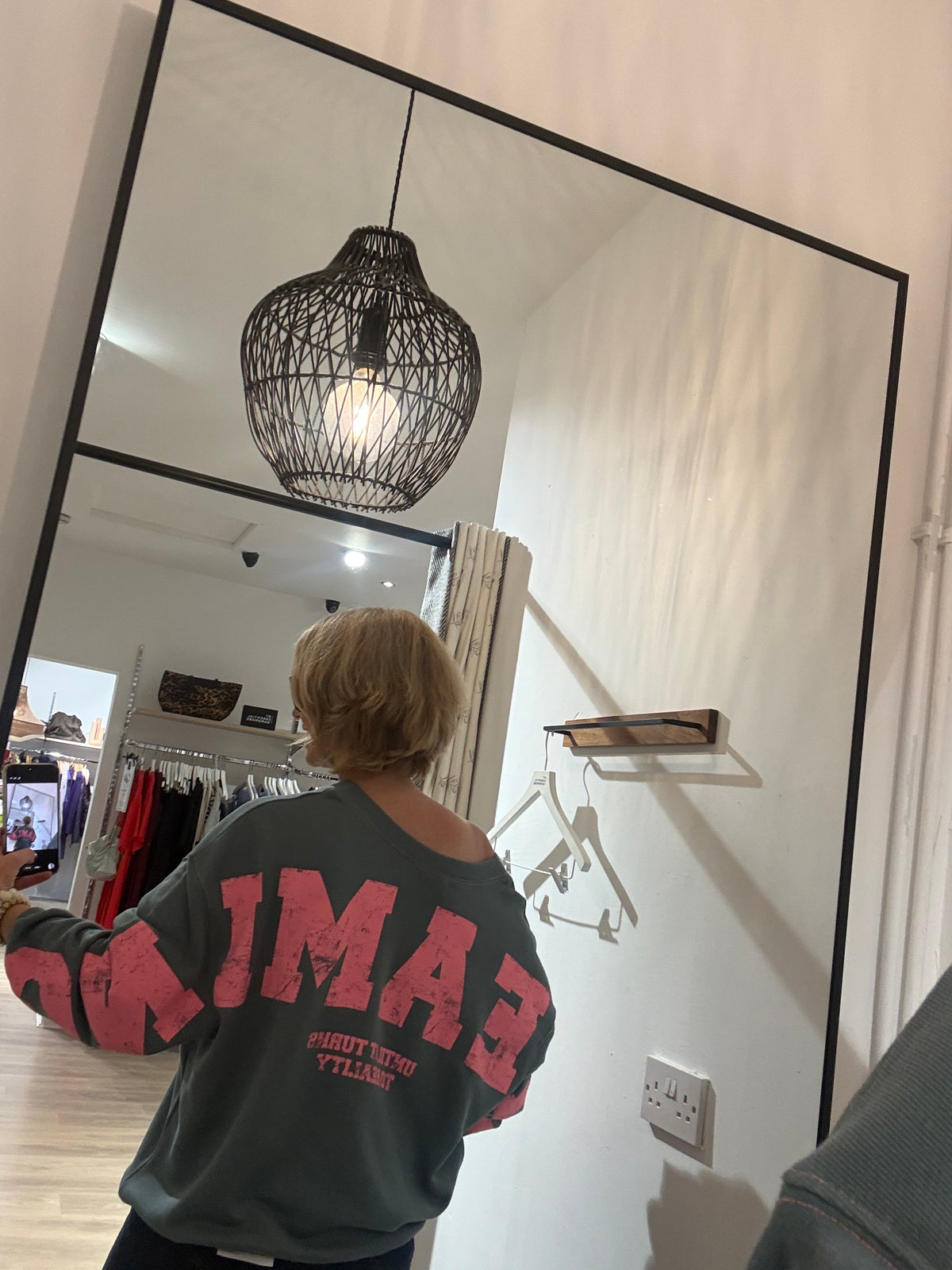 Liv Bergen DREAMING Sweatshirt in Deep Sea