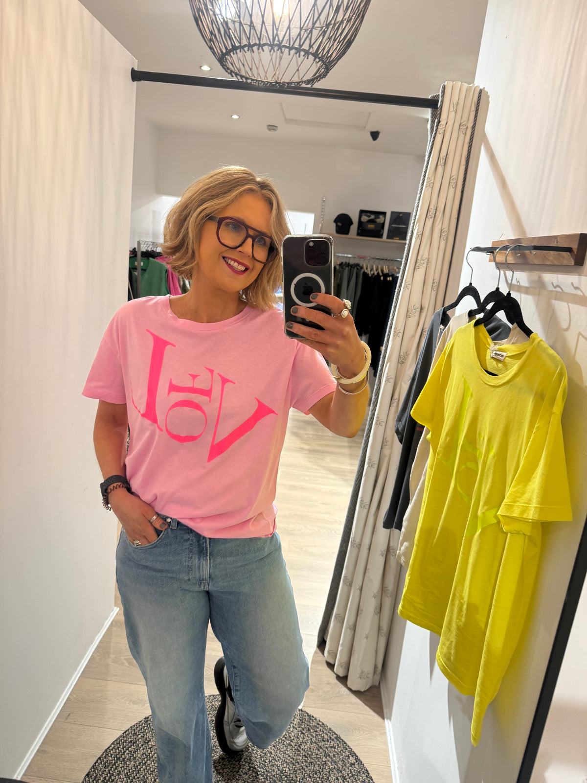 Liv Bergen Chelsea teeshirt in Candy