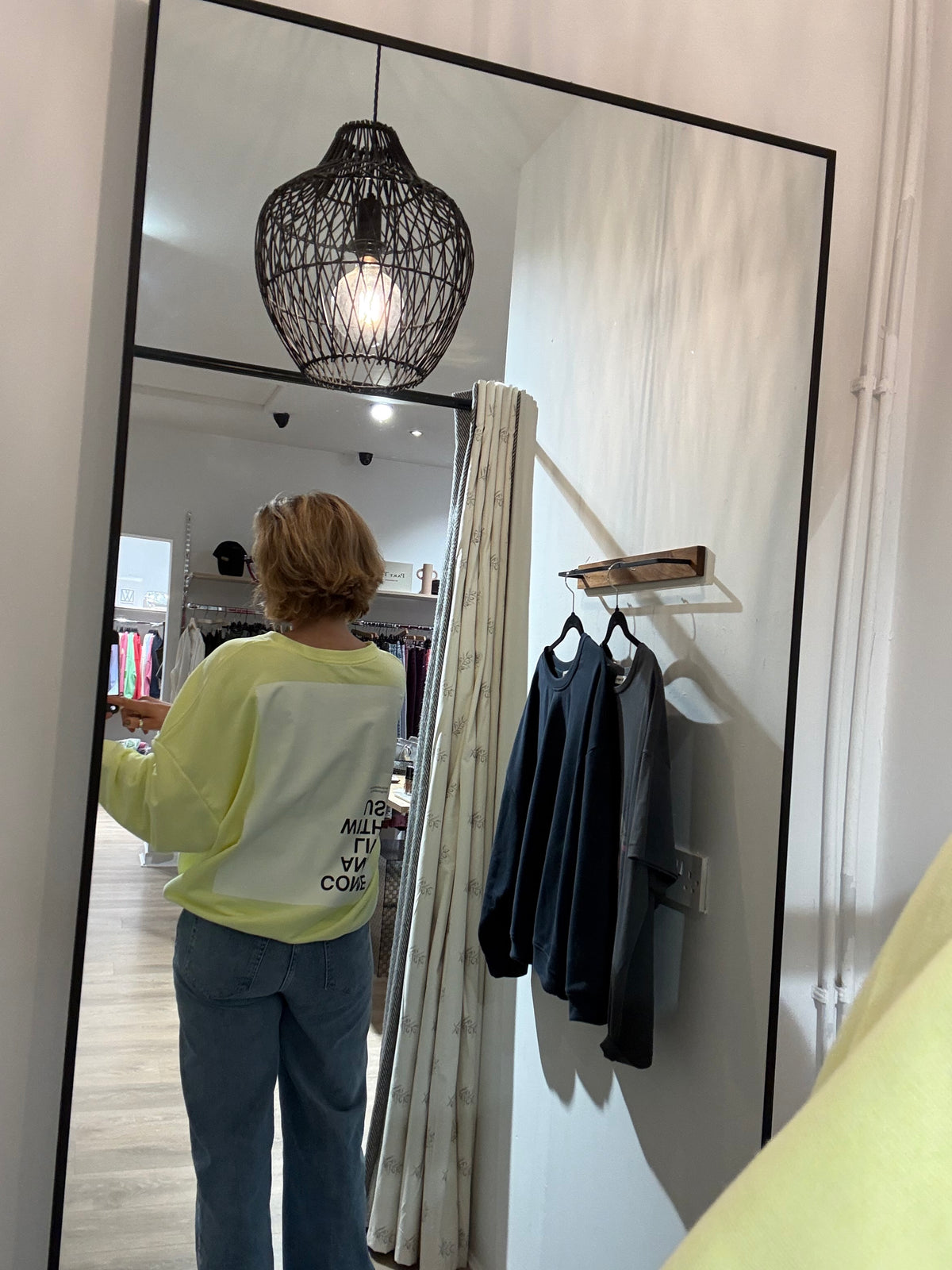 Liv Bergen Ella Come Sweatshirt in Neon Yellow