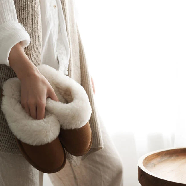 Emu Australia Jolie Slipper in Chestnut