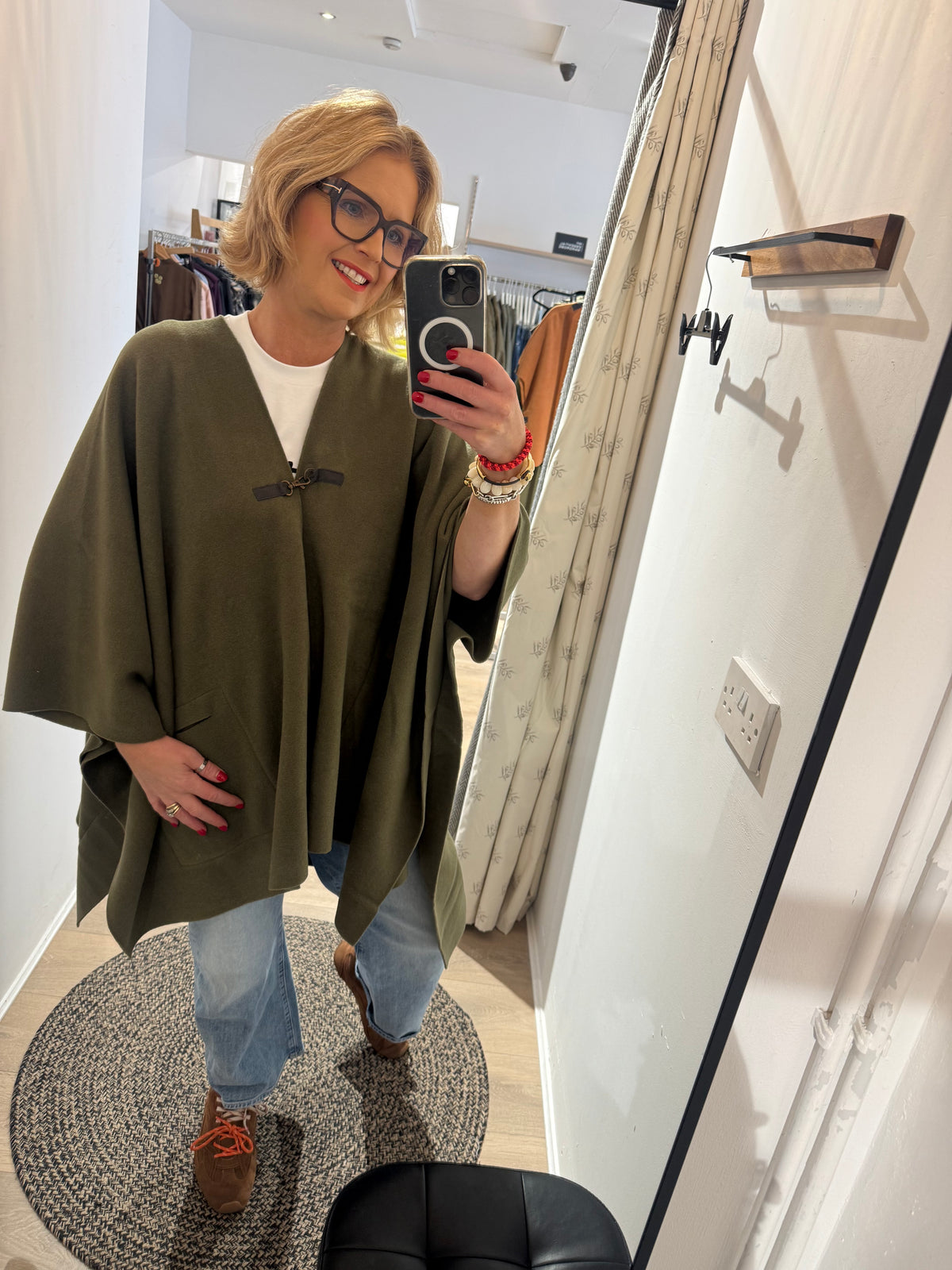 Henriette Steffensen Cape In Moss