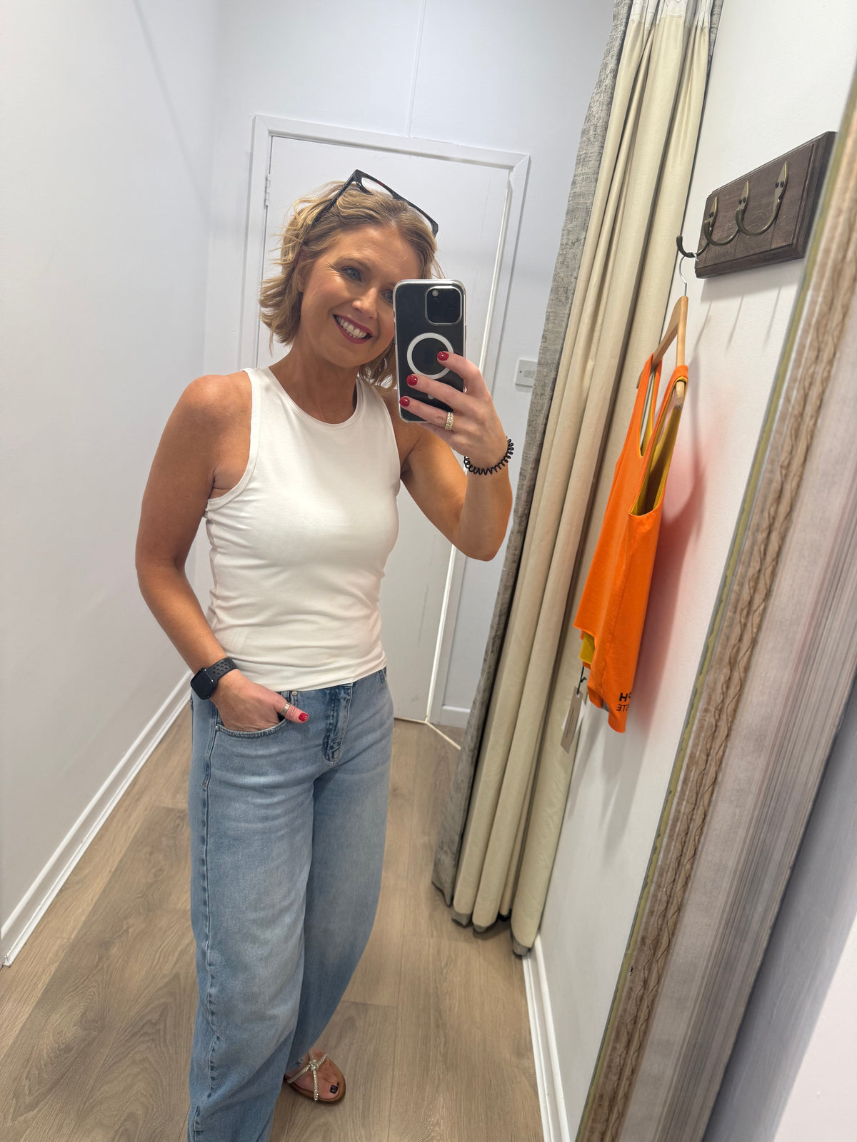 Henriette Steffensen Tank Top in White