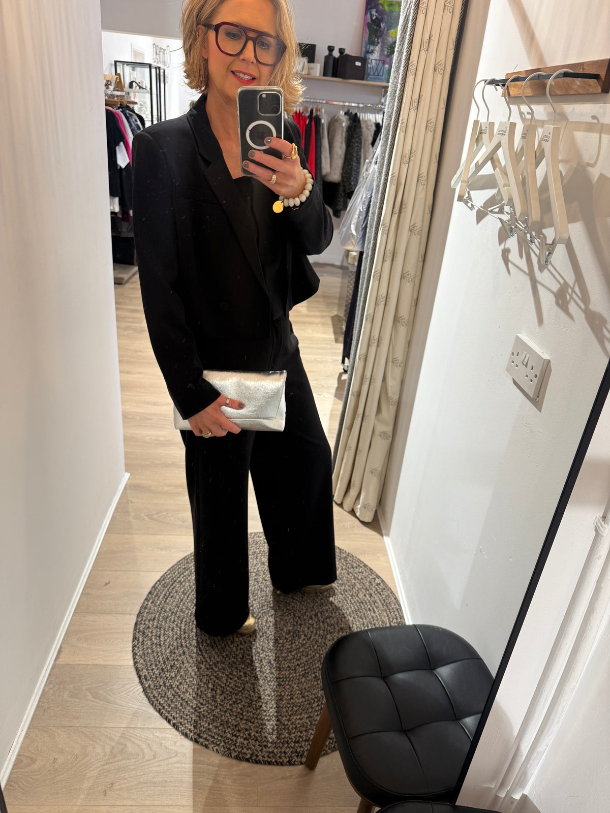 Part Two Vlora Bag In Silver Structure