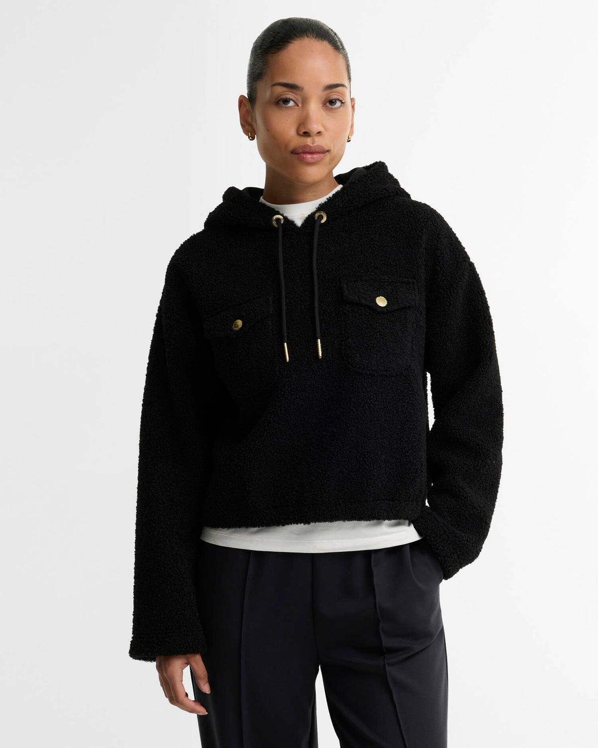 Barbour International Lilah Fleece in Black