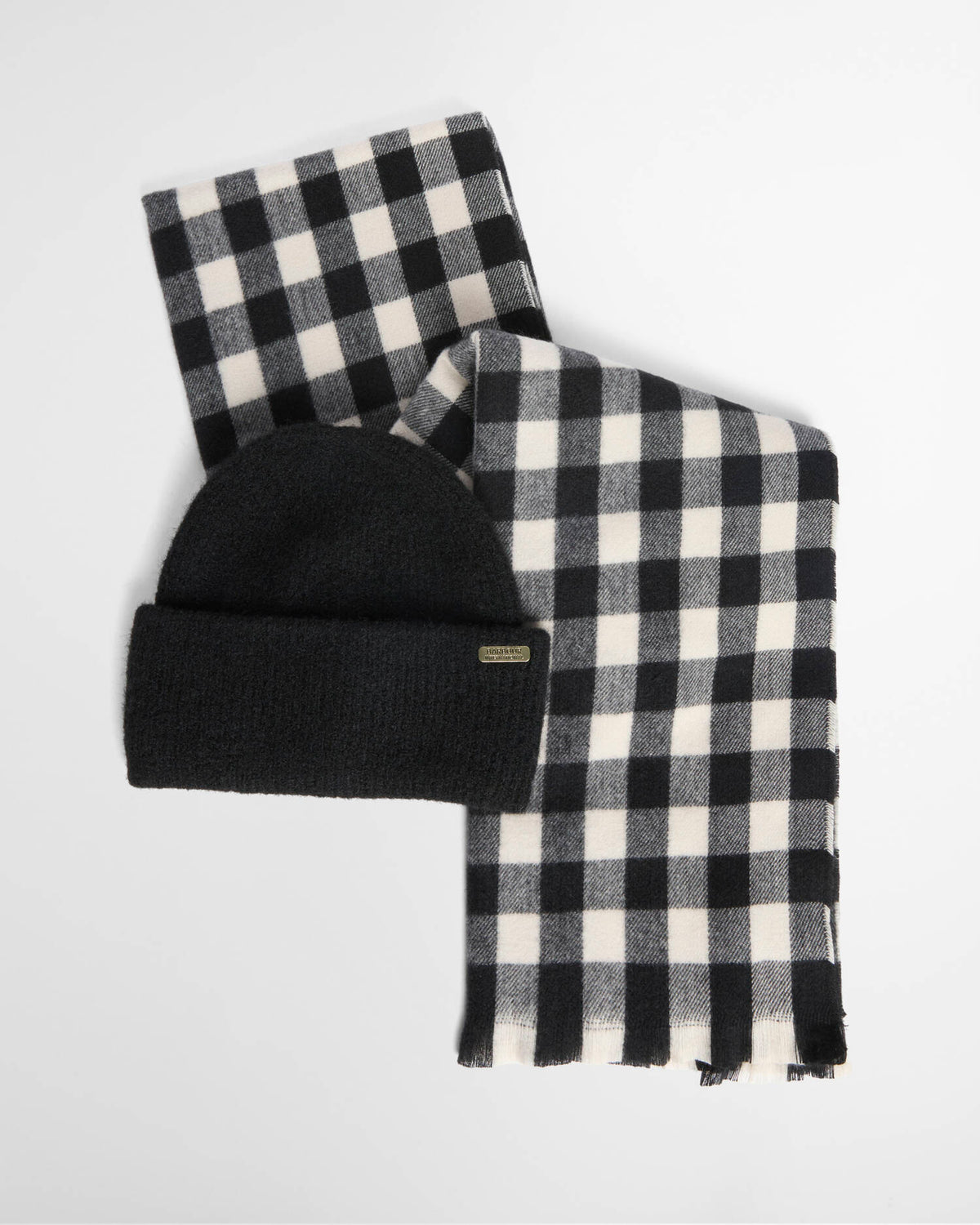 Barbour International Kemora Beanie & Scarf Set