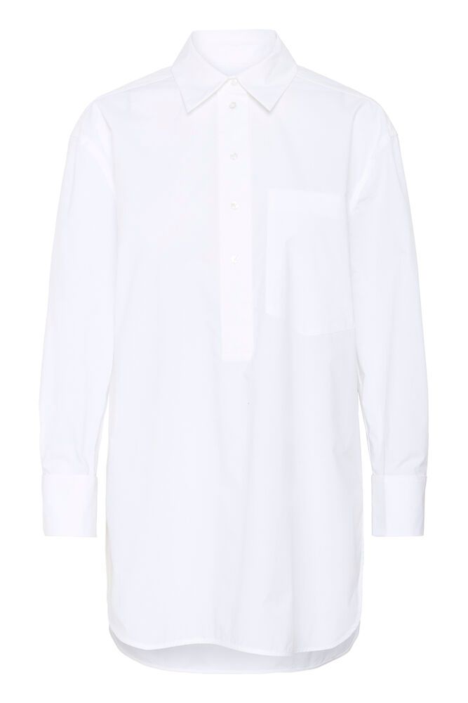 Inwear Atlas Oversized Shirt In Pure White