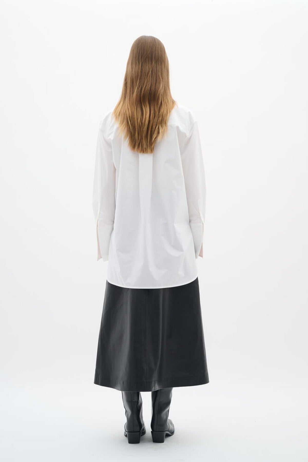Inwear Atlas Oversized Shirt In Pure White