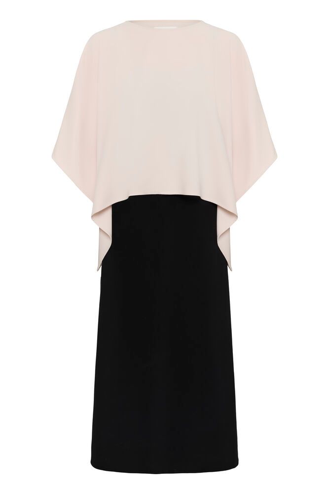 Inwear Charleene Fest Layered Dress In Black