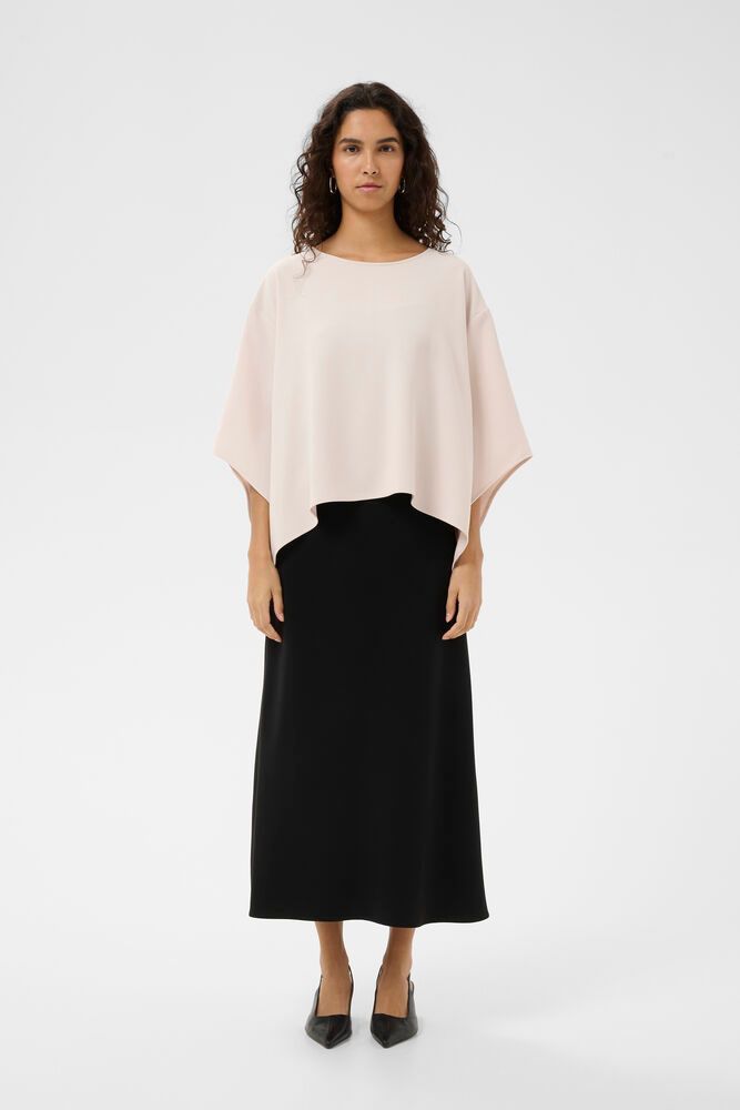 Inwear Charleene Fest Layered Dress In Black