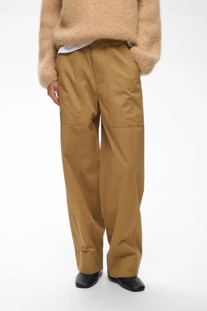 Inwear Haiko Trousers In Tobacco Brown