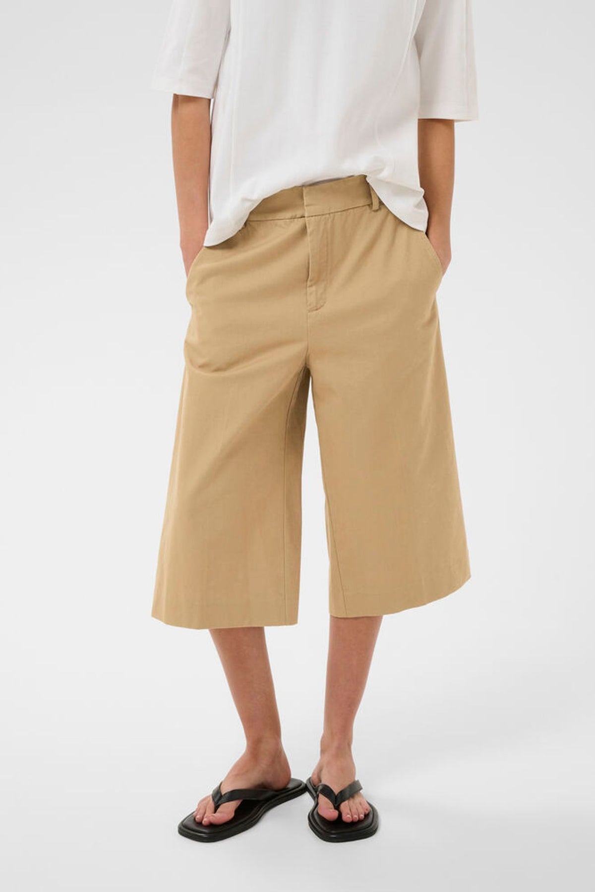 Inwear Diaz Cullote Pants In Latte