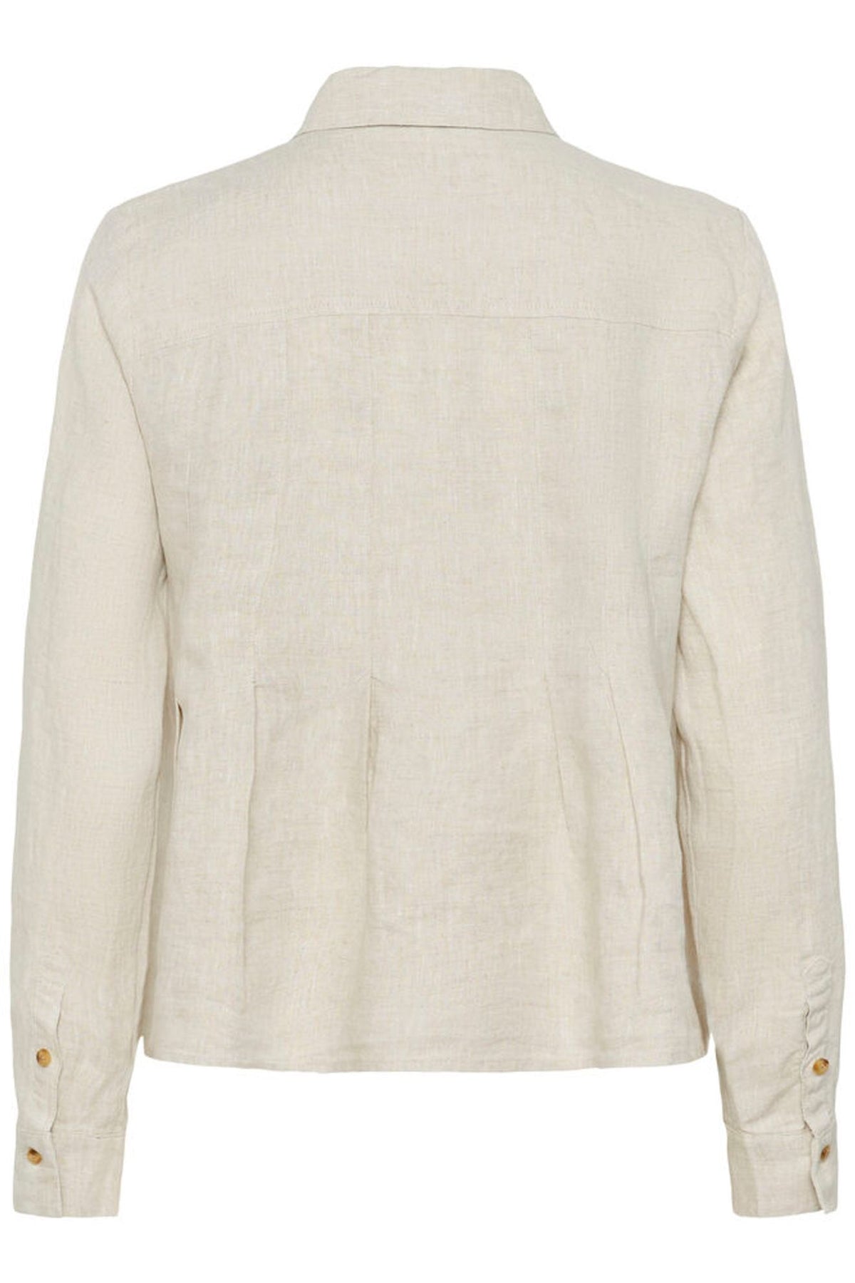 Inwear Dilana Pleated Shirt In Ecru Melange