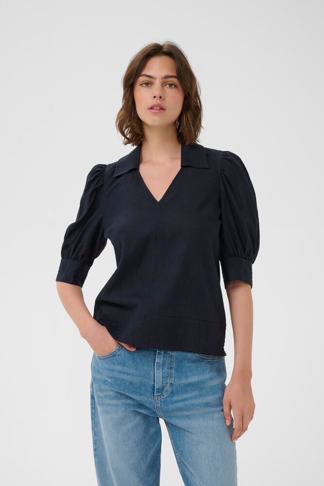 Inwear Edith Blouse In Midnight Magic