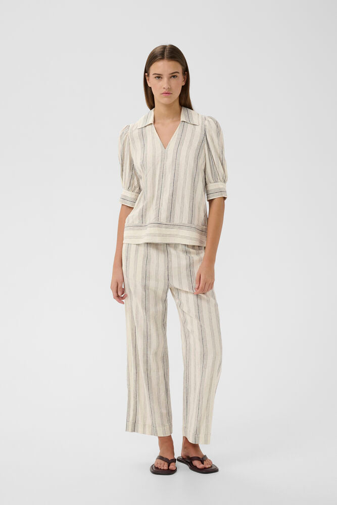Inwear Edith Blouse In Mattress Stripe