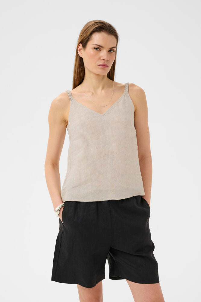 Inwear Elinor Top In Ecru White