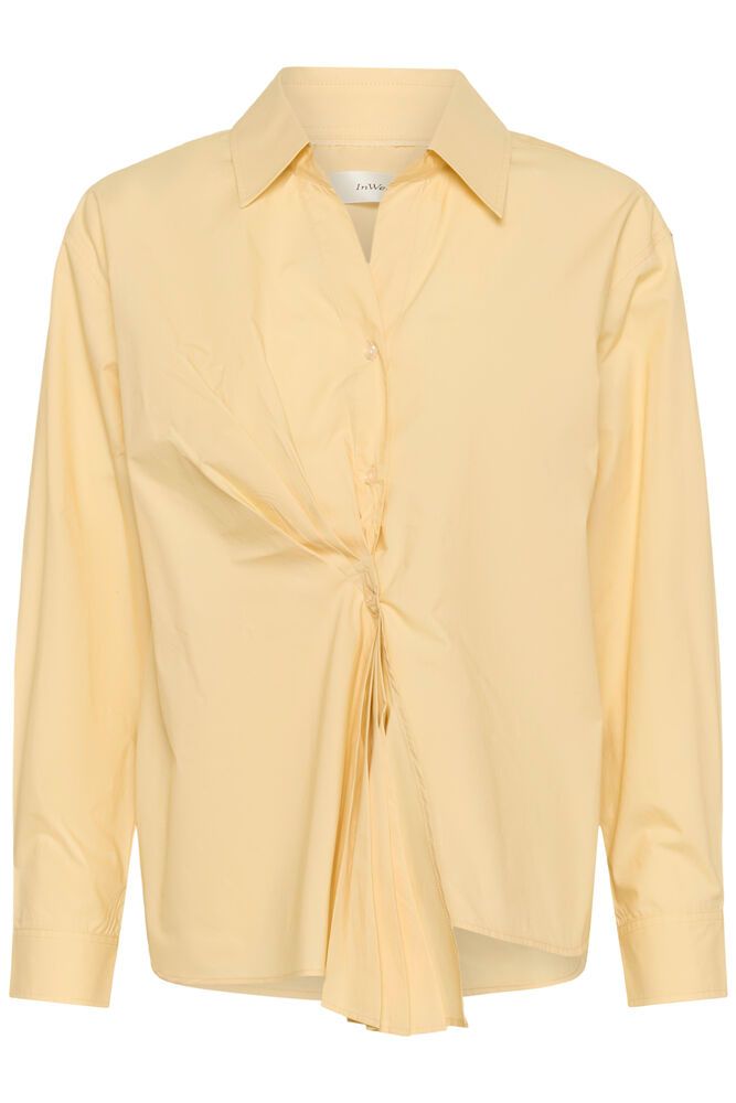 Inwear Lelo Dallas Pleated Shirt In Chamomile