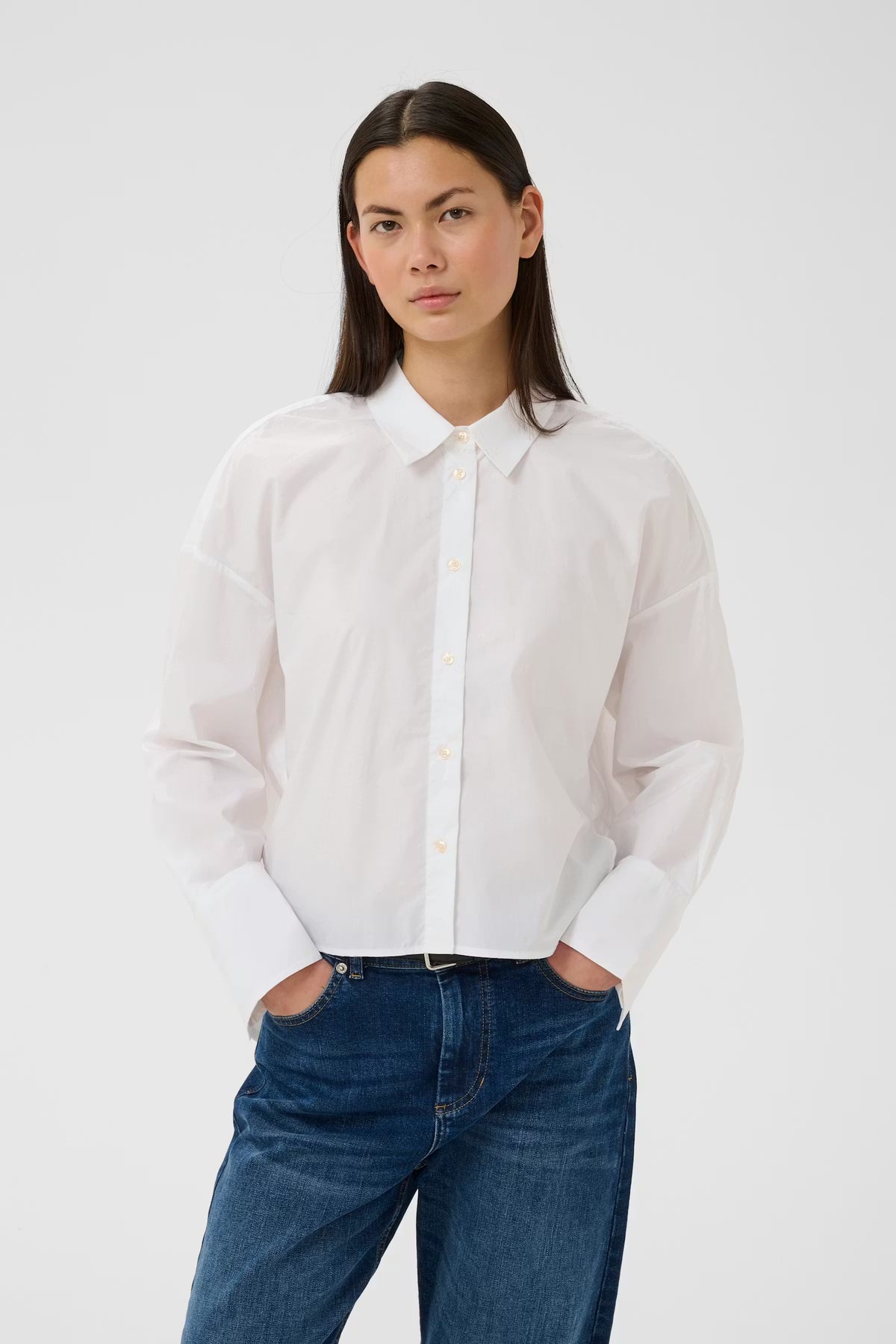 Inwear Lelo Neola Shirt In Pure White