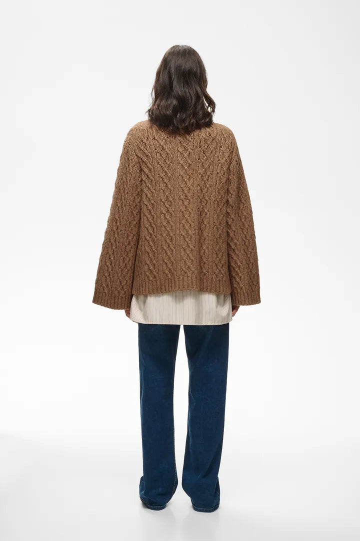 Inwear Taie Pullover In Tobacco Brown