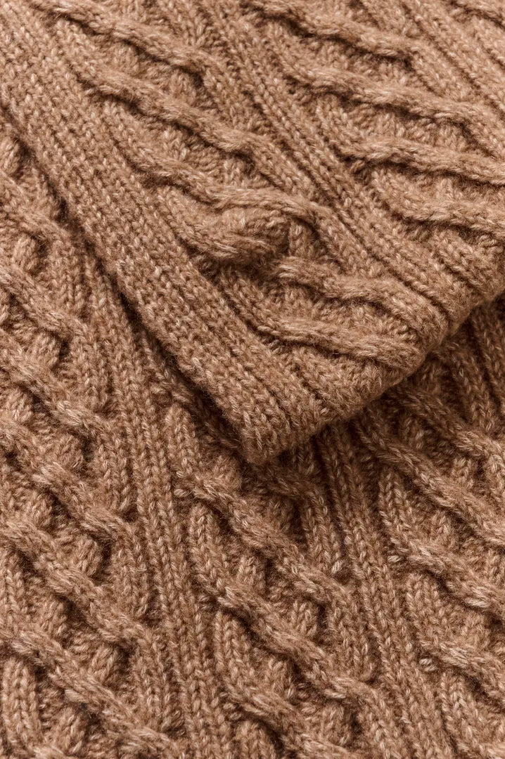 Inwear Taie Scarf In Tobacco Brown