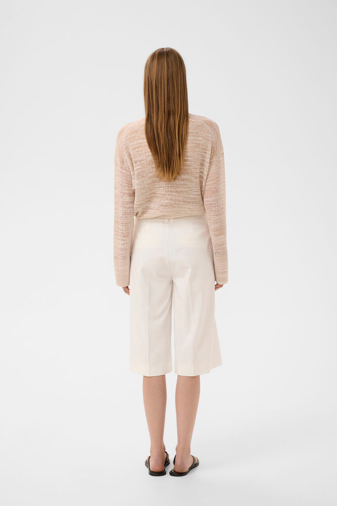 Inwear Zella Longline Shorts In Whisper White