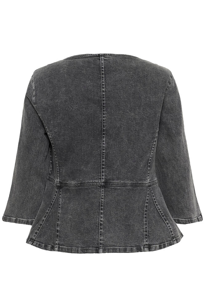Karen By Simonsen Emmeline Blouse In Frost Gray
