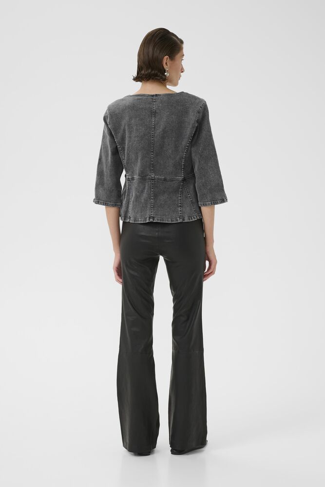 Karen By Simonsen Emmeline Blouse In Frost Gray