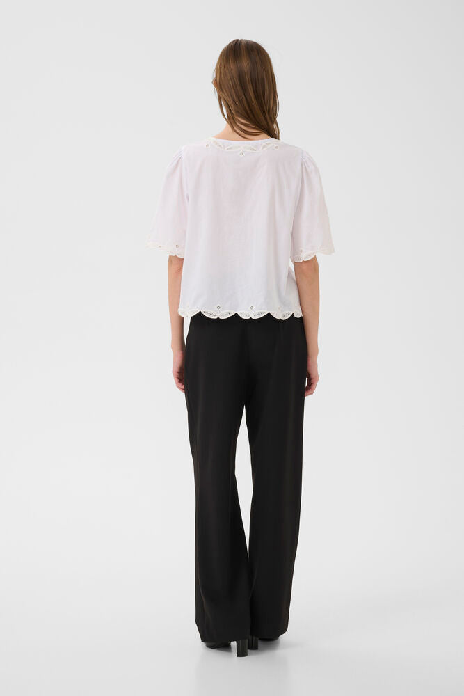 Karen By Simonsen Erlinda Blouse In Bright White