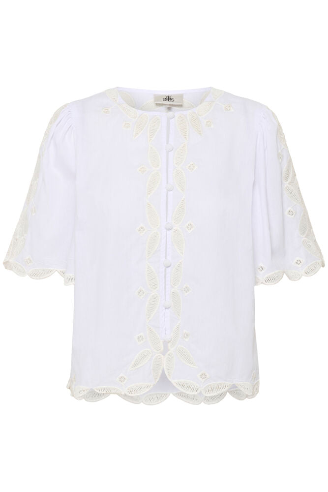 Karen By Simonsen Erlinda Blouse In Bright White