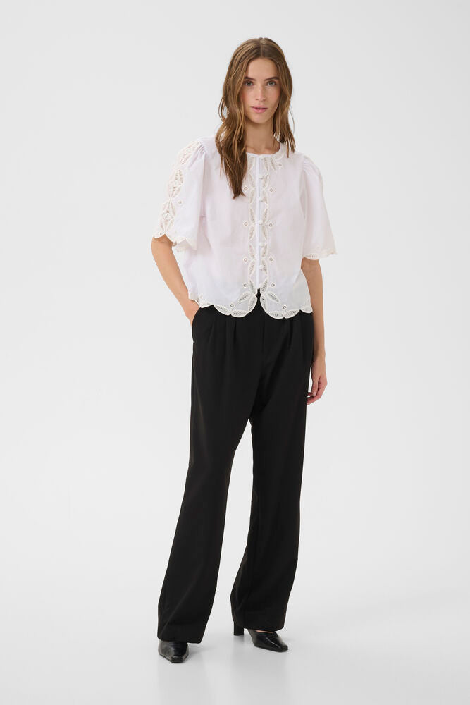 Karen By Simonsen Erlinda Blouse In Bright White