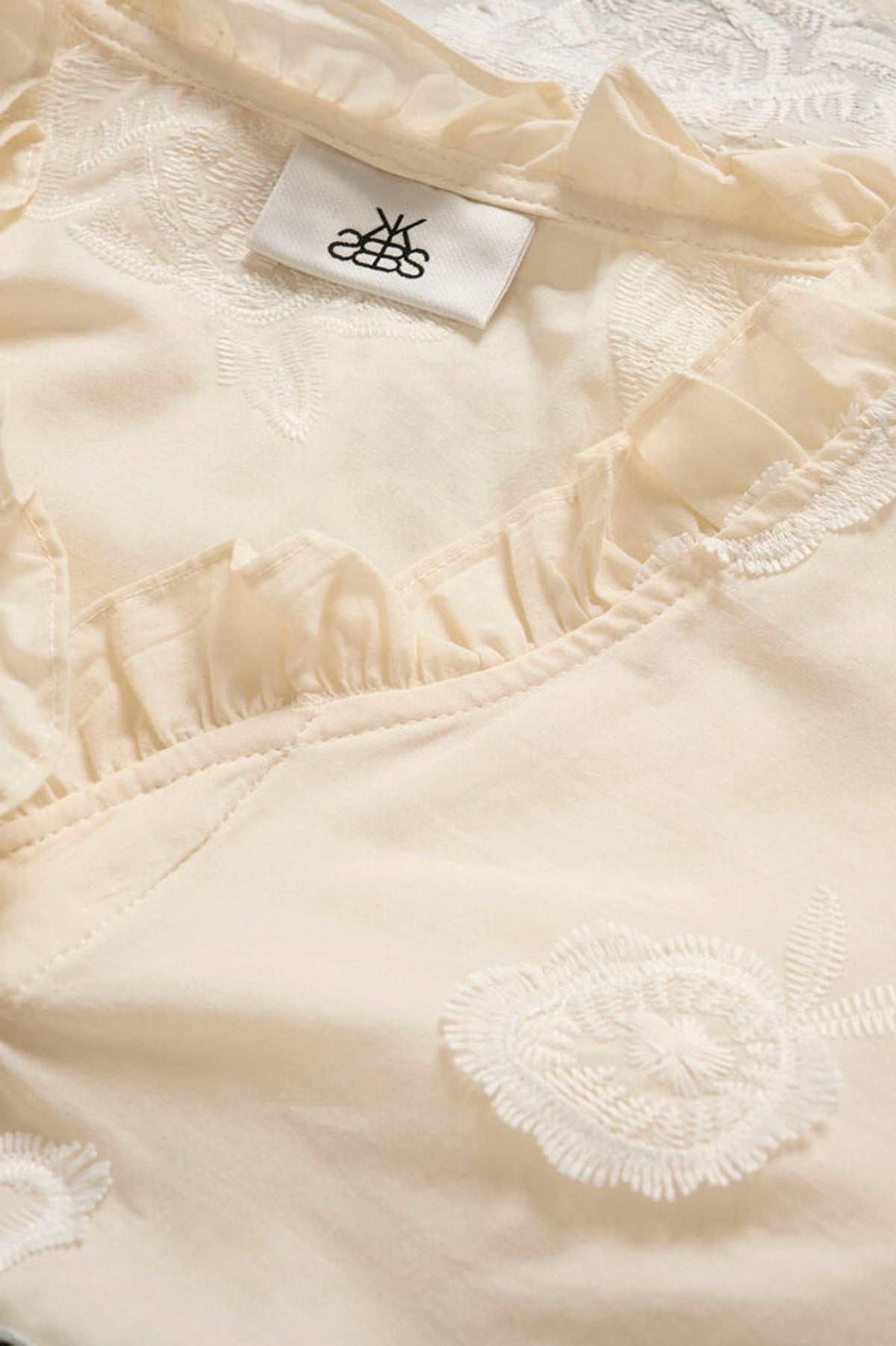 Karen By Simonsen Ermine Shirt In Egret