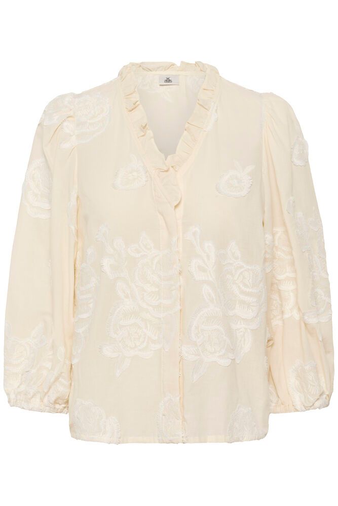 Karen By Simonsen Ermine Shirt In Egret