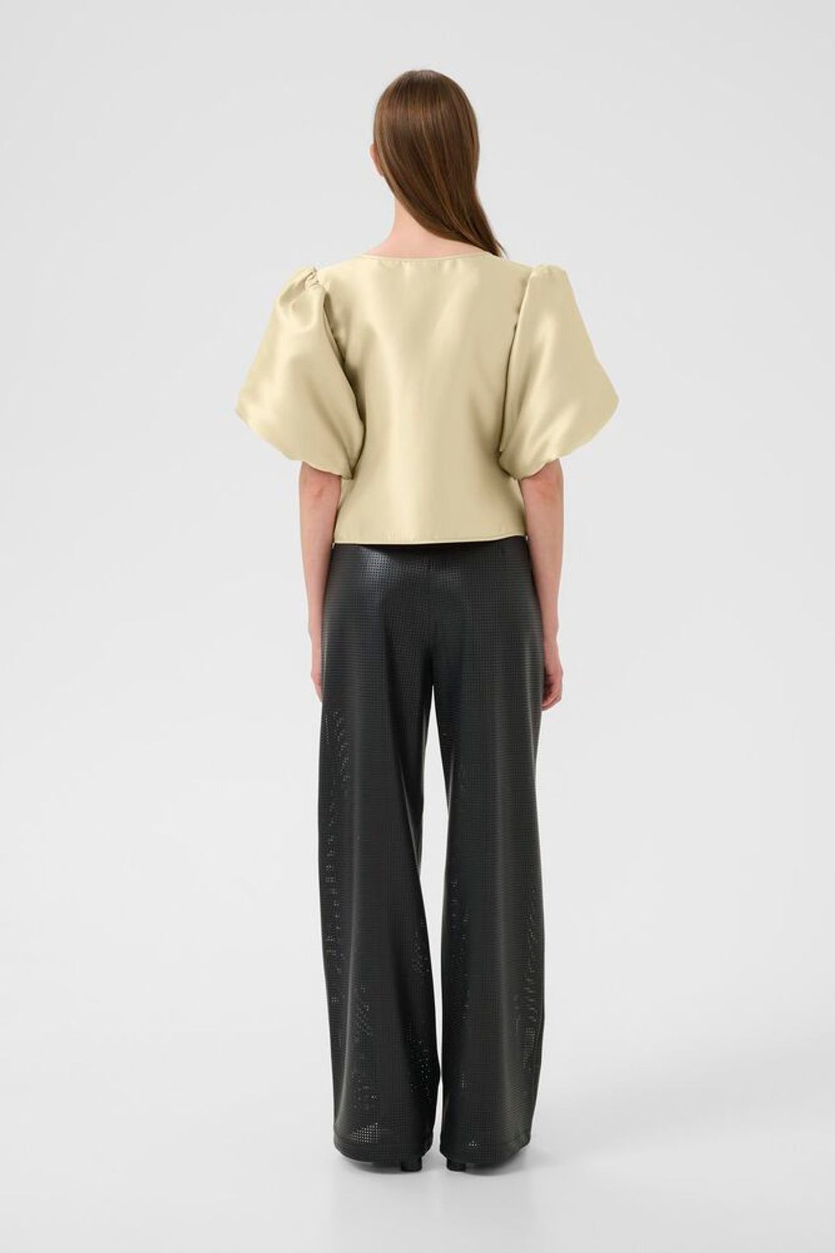 Karen By Simonsen Campbell Blouse In Oatmeal