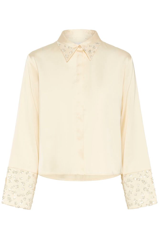 Karen By Simonsen Carmen Shirt In Egret