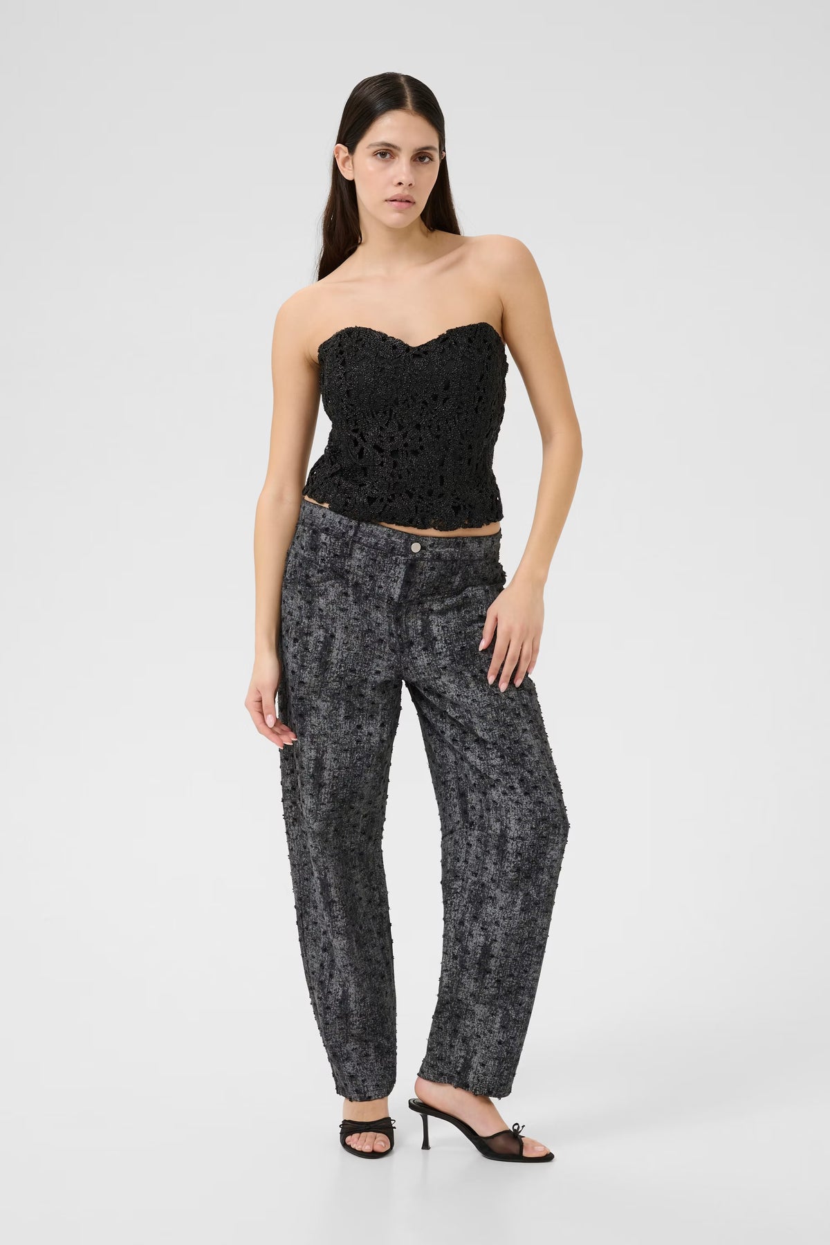 Karen By Simonsen Undina Corsage In Meteorite