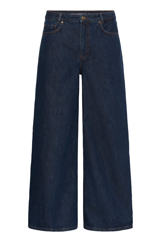 My Essential Wardrobe Dicte 139 High XX-Wide Jeans In Dark Blue Wash