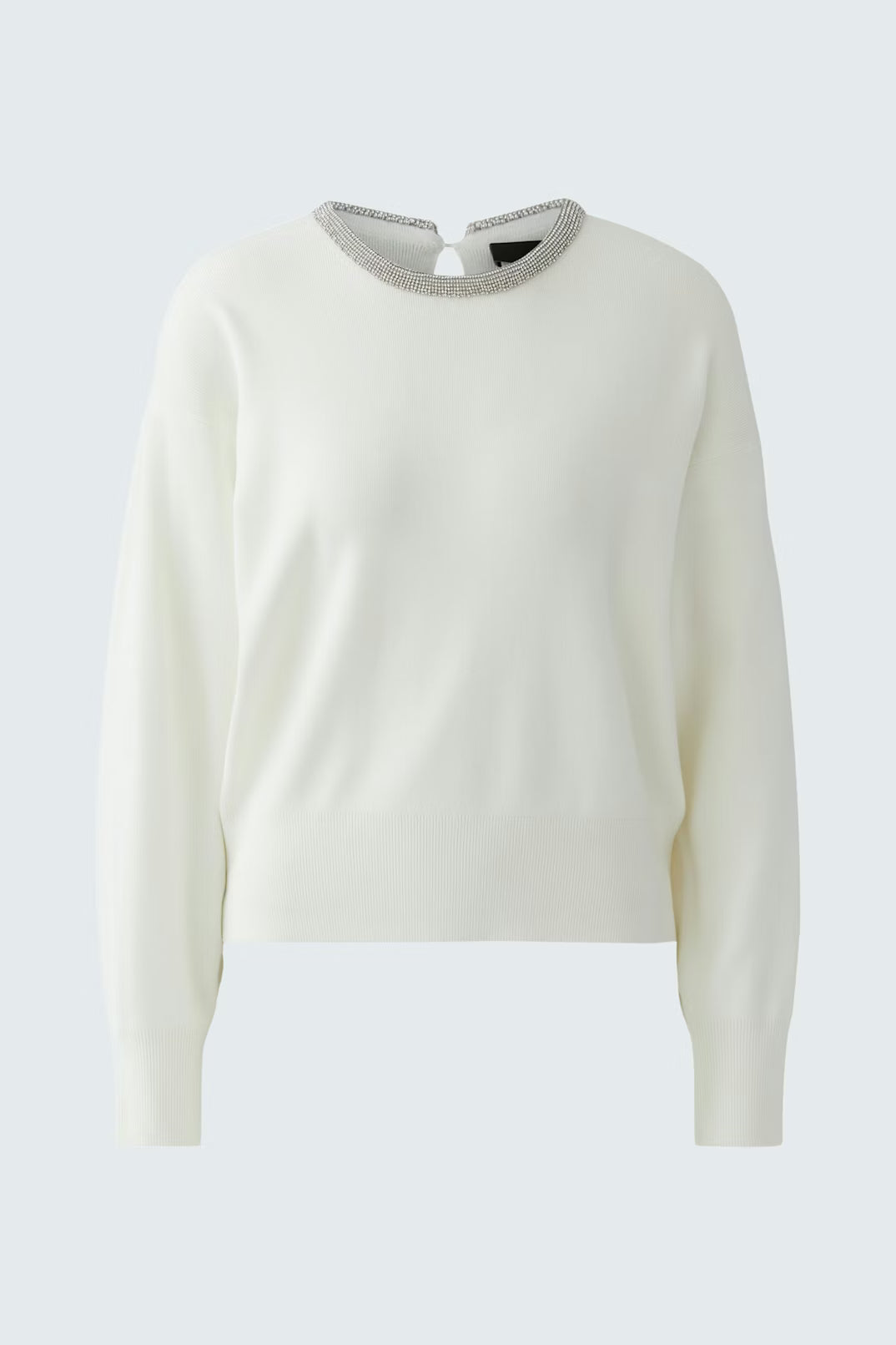 Oui Pullover In Cloud Dancer 97249
